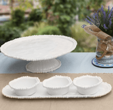 Set of 3 Melamine Bowls - White - Joke - Baci Milano